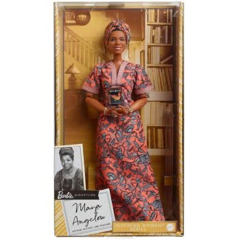 Mattel Maya Angelou Barbie Inspiring Women Doll GXF46 887961955286