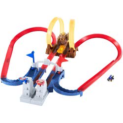 Mattel Hot Wheels Mariokart Bowsers Castle Chaos Play Set GNM22 887961873597