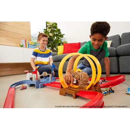 Mattel Hot Wheels Mariokart Bowsers Castle Chaos Το Κάστρο Του Μπάουζερ Πίστα GNM22 887961873597