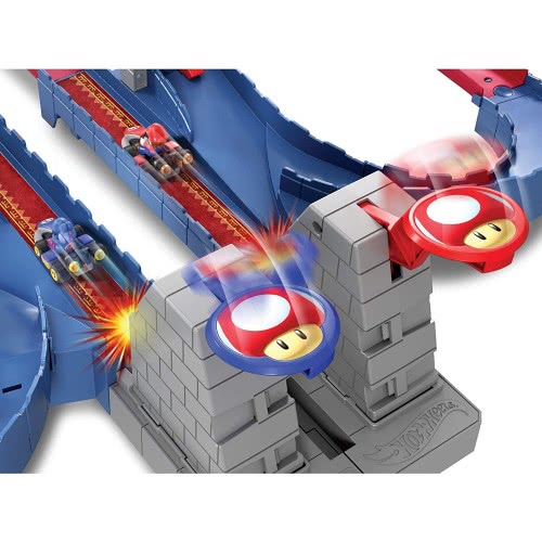 Mattel Hot Wheels Mariokart Bowsers Castle Chaos Play Set GNM22 