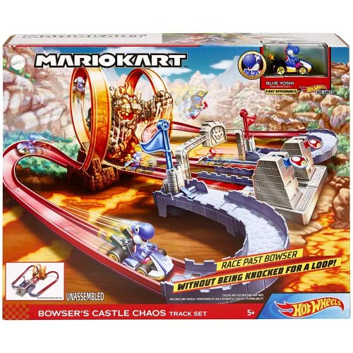 Mattel Hot Wheels Mariokart Bowsers Castle Chaos Play Set GNM22 