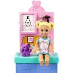 Mattel Barbie Σετ Επαγγέλματα Με Παιδάκια Και Ζωάκια - Κούκλα Παιδίατρος DHB63 / GTN52 887961918632