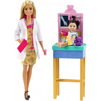 Mattel Pediatrician Doll Blonde DHB63 / GTN51 887961918625