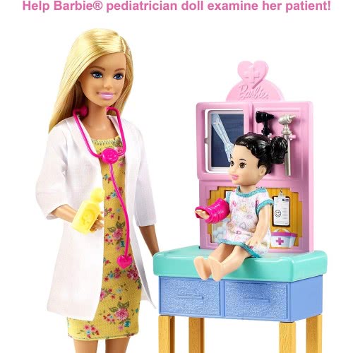 Mattel Pediatrician Doll Blonde DHB63 / GTN51 887961918625