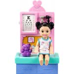 Mattel Barbie Σετ Επαγγέλματα Με Παιδάκια Και Ζωάκια - Κούκλα Παιδίατρος Ξανθιά DHB63 / GTN51 887961918625