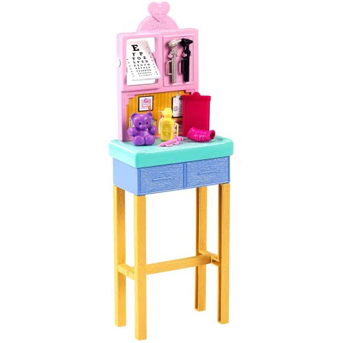 Mattel Barbie Σετ Επαγγέλματα Με Παιδάκια Και Ζωάκια - Κούκλα Παιδίατρος Ξανθιά DHB63 / GTN51 887961918625