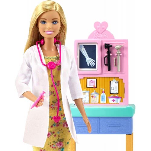 Mattel Pediatrician Doll Blonde DHB63 / GTN51 887961918625