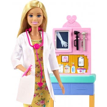 Mattel Pediatrician Doll Blonde DHB63 / GTN51 887961918625