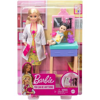 Mattel Pediatrician Doll Blonde DHB63 / GTN51 887961918625