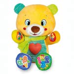 Clementoni Baby Educational Baby Toddler Interactive Teddy Bear Pipis For 6+ Months 1000-63529 8005125635290