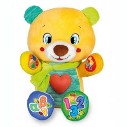 Clementoni Baby Educational Baby Toddler Interactive Teddy Bear Pipis For 6+ Months 1000-63529 8005125635290
