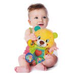 Clementoni Baby Educational Baby Toddler Interactive Teddy Bear Pipis For 6+ Months 1000-63529 8005125635290