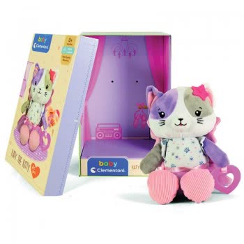 Clementoni Baby For You Newborn Baby Plush Katy The Kitty For 0+ Months 1000-17420 8005125174201