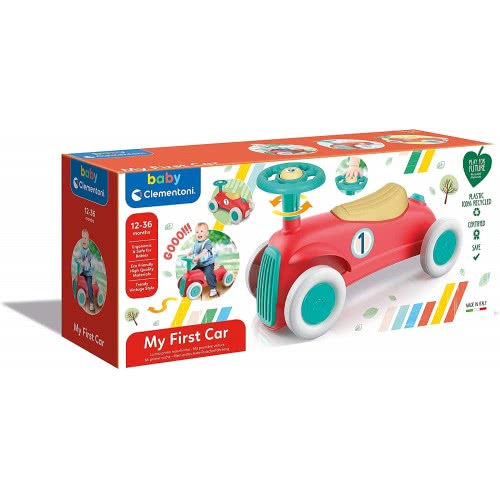 Clementoni Baby Play For Future Baby Toddler Toy My First Car For 12-36 Months 1000-17308 8005125173082