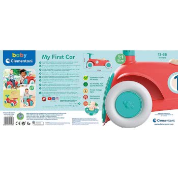 Clementoni Baby For Βρεφική Περπατούρα Πρώτο Μου Αυτοκίνητο Για 12-36 Μηνών 1000-17308 8005125173082