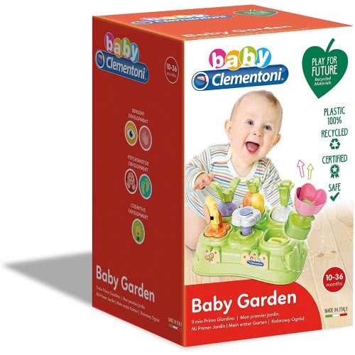 Clementoni Baby Play For Future Baby Toddler Toy Baby Garden For 10-36 Months 1000-17277 8005125172771