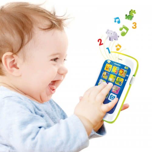 Clementoni Baby Educational Baby Toddler Smartphone Touch And Play For 12+ Months 1000-63208 8005125632084