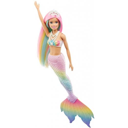 Mattel Λαμπάδα Barbie Γοργόνα Μεταμόρφωση Ουράνιο Τόξο GTF89 