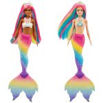 Mattel Λαμπάδα Barbie Γοργόνα Μεταμόρφωση Ουράνιο Τόξο GTF89 