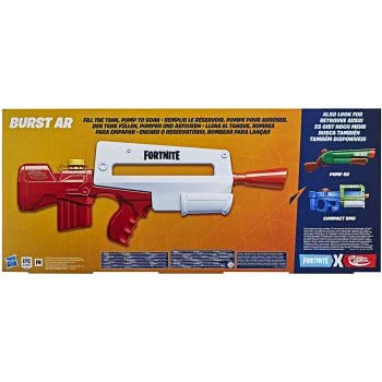 Hasbro Nerf Super Soaker Fortnite Burst Ar Blaster Water F0453 5010993803040