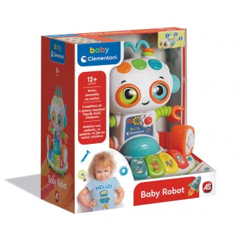 Clementoni Baby Educational Baby Toddler Toy Baby Robot For 12+ Months 1000-63330 8005125633302
