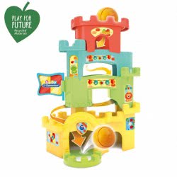 Clementoni Baby For Βρεφικό Παιχνίδι Πυραμίδα Με Μπάλα Για 10-36 Μηνών 1000-17226 8005125172269