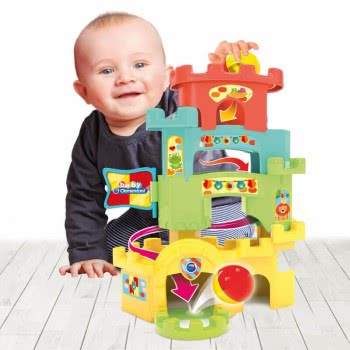 Clementoni Baby Play For Future Baby Toddler Toy Ball Drop Castle For 10-36 Months 1000-17226 8005125172269