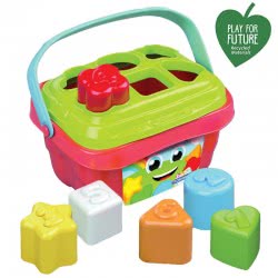 Clementoni Baby For Βρεφικό Παιχνίδι Κουβαδάκι Με Σχήματα Για 10-36 Μηνών 1000-17106 8005125171064