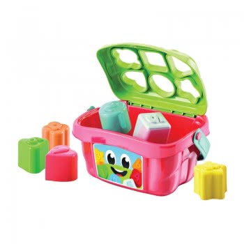 Clementoni Baby Play For Future Baby Toddler Toy Shapes Sorter Bucket For 10-36 Months 1000-17106 8005125171064