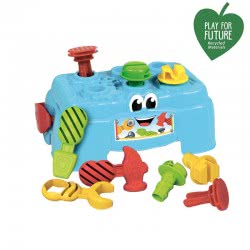 Clementoni Baby Play For Future Baby Toddler Toy Workbench For 10-36 Months 1000-17042 8005125170425
