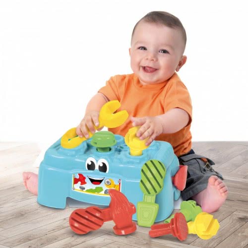Clementoni Baby For Βρεφικό Παιχνίδι Πάγκος Εργασίας Για 10-36 Μηνών 1000-17042 8005125170425