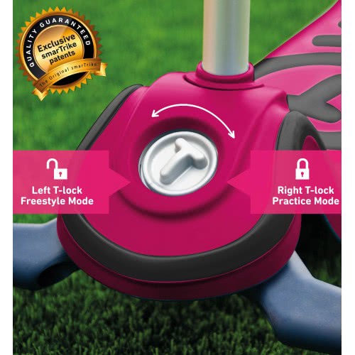smartrike Παιδικό Πατίνι - Scooter T3 Pink Ροζ 53100200 4897025798700
