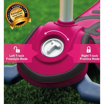smartrike Παιδικό Πατίνι - Scooter T3 Pink Ροζ 53100200 4897025798700