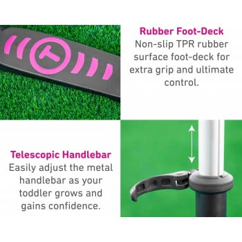 smartrike Παιδικό Πατίνι - Scooter T5 Pink Ροζ 53110100 4897025795075