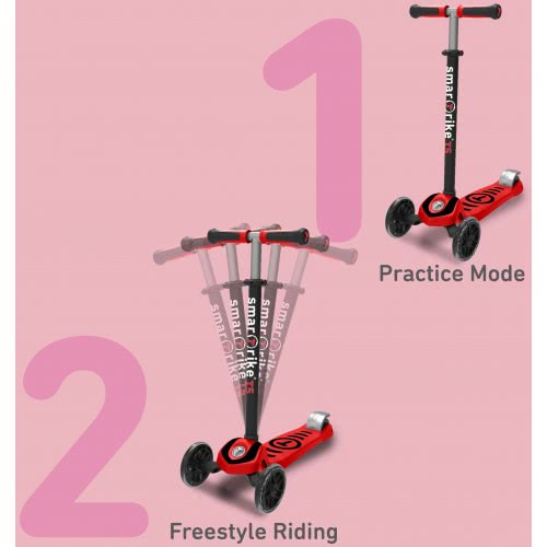 smartrike Παιδικό Πατίνι - Scooter T5 Red Κόκκινο 53110500 4897025798731