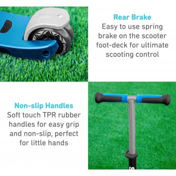 smartrike Παιδικό Πατίνι - Scooter T5 Blue Μπλε 53110800 4897025798724