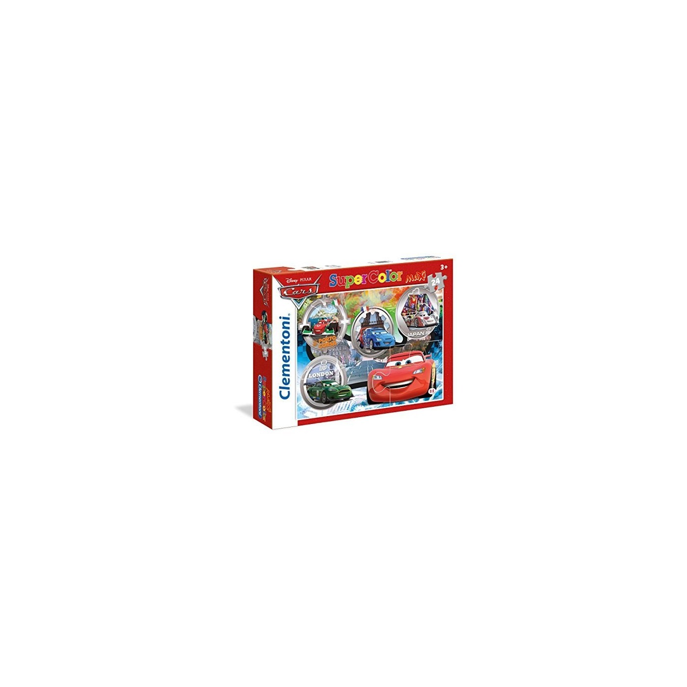 Clementoni Cars – Das Große Gran Prix Rennen – Puzzle Maxi Mit 24 Teilen, 67,7 X 47,7 Cm, Für Kinder Ab 3 Jahren Clementoni Cars – Das Große Gran Prix Rennen – Puzzle Maxi Mit 24 Teilen, 67,7 X 47,7 Cm, Für Kinder Ab 3 Jahren