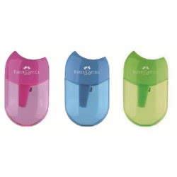 Faber-Castell Ξύστρες Apple Σε 3 Χρώματα 183512 6933256624048