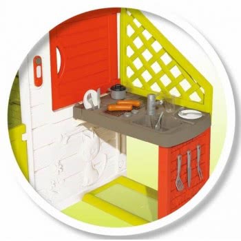 Smoby Παιδικό Σπιτάκι Neo Friends House And Kitchen 810202 3032168102026