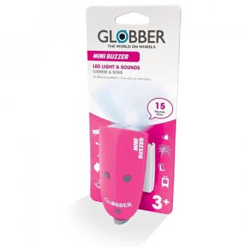 Globber Mini Buzzer LED Light And Sounds Pink 530-110 4895224400882