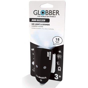 Globber Mini Buzzer LED Light And Sounds Μαύρο 530-120 4895224400899