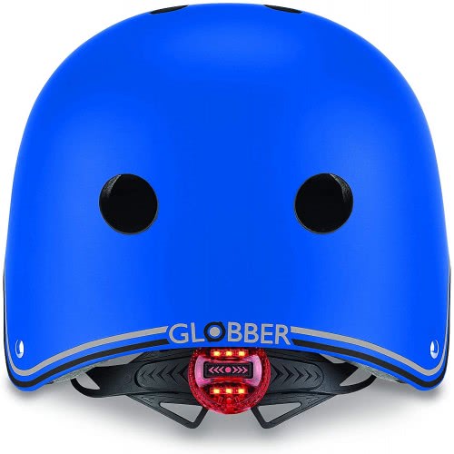 Globber Κράνος Junior Primo Lights Navy Blue Unisex-Youth, XS-S(48-53Cm) 505-100 4897070184381