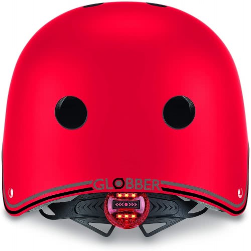 Globber Κράνος Junior Primo Lights Red Unisex-Youth, XS-S(48-53Cm) 505-102 4897070184404