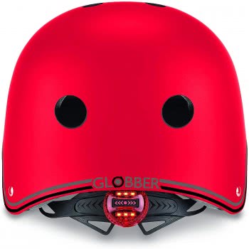 Globber Κράνος Junior Primo Lights Red Unisex-Youth, XS-S(48-53Cm) 505-102 4897070184404