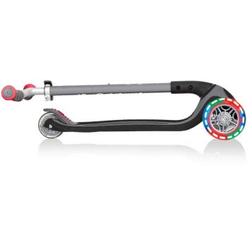 Globber Scooter Elite Master Lights Black - Red 662-120 4895224401421