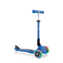 Globber Scooter Junior Foldable Fantasy Lights Flowers Navy Blue 433-100 4895224402640