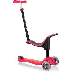 Globber Scooter Go Up Sporty With Stabilizer And Sticker Red 451-102-3 4897070182691
