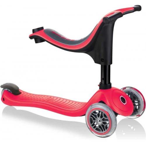 Globber Scooter Go Up Sporty With Stabilizer And Sticker Red 451-102-3 4897070182691