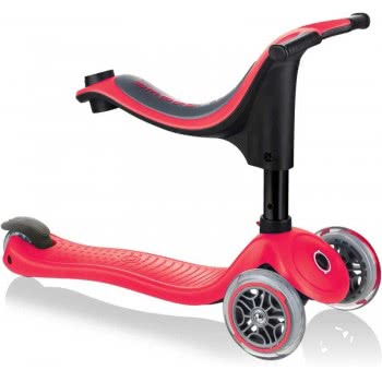 Globber Scooter Go Up Sporty With Stabilizer And Sticker Red 451-102-3 4897070182691