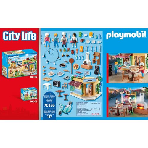 Playmobil Promo Pizzeria, Colourful 70336 4008789703361